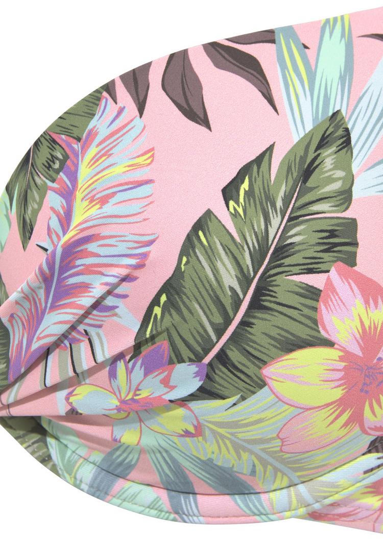 S.OLIVER S.OLIVER B&uuml;gel-Bikini-Top Bikini Oberteil Damen - rosa-bedruckt - 5 | SportScheck