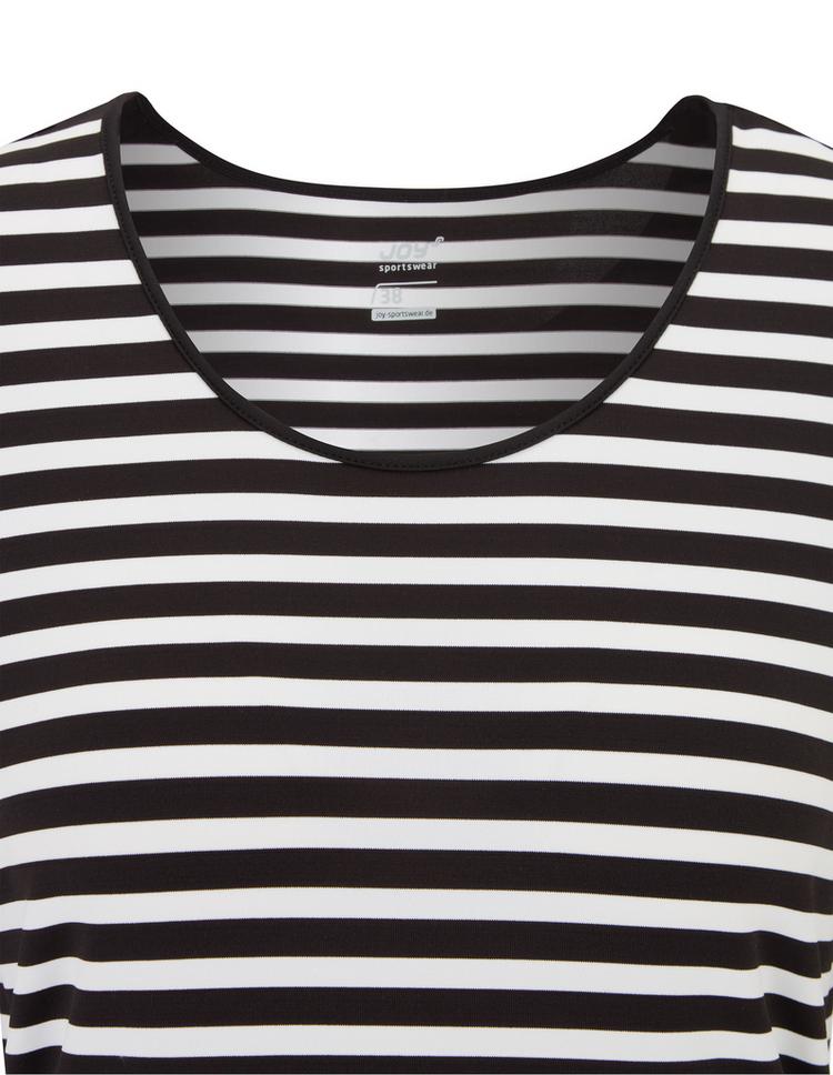 JOY sportswear JOY sportswear ALLISON T-Shirt Damen - white/black stripes - 3 | SportScheck