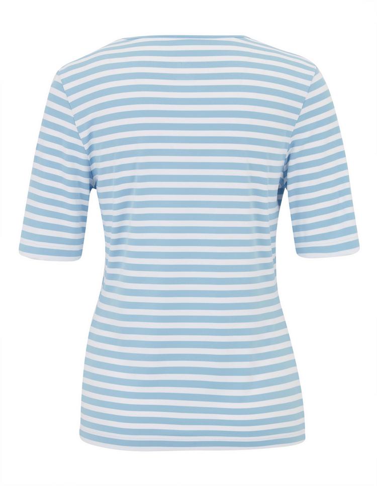 JOY sportswear JOY sportswear ALLISON T-Shirt Damen - bleu stripes - 1 | SportScheck