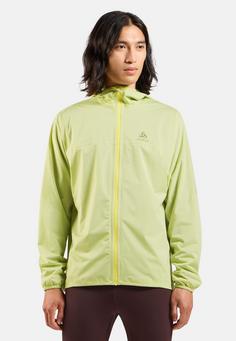 Rückansicht von Odlo X-ALP PK WATERPROOF Laufjacke Herren shadow lime(40440)