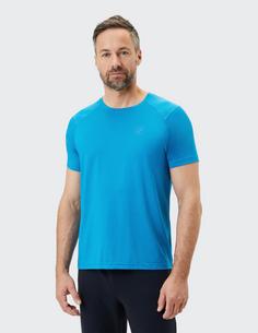 Rückansicht von JOY sportswear JULES T-Shirt Herren dark turquoise melange