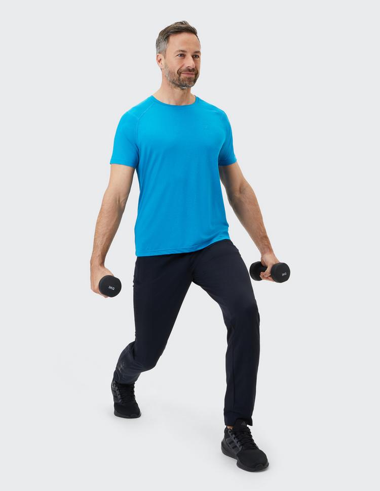 JOY sportswear JOY sportswear JULES T-Shirt Herren - deep burgundy melange - 11 | SportScheck