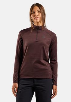 Rückansicht von Odlo ESSENTIALS CW 200 Funktionsshirt Damen fudge melange(30911)