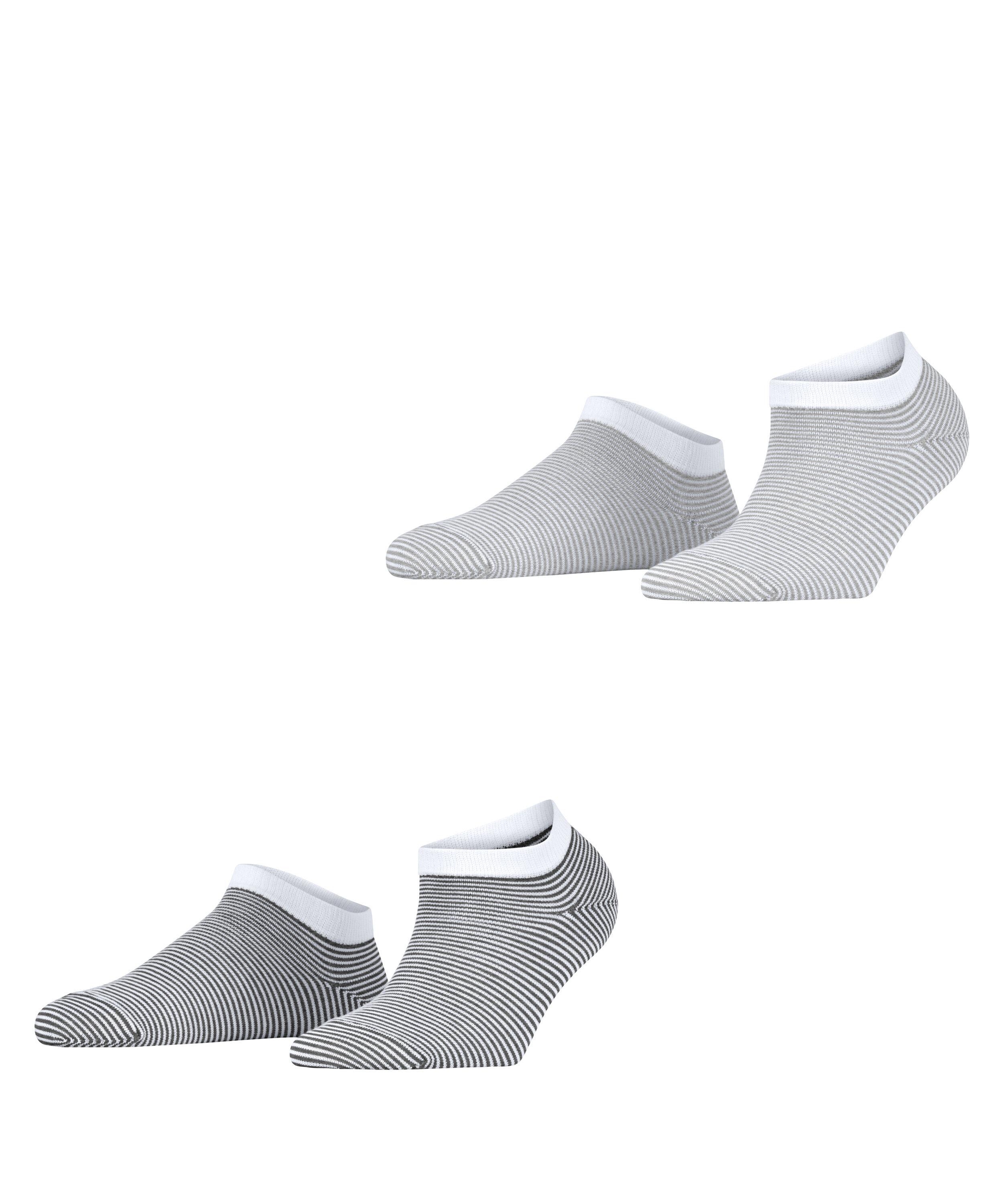 ESPRIT Allover Stripe   2-Pack Socken Damen - sortiment (0010)