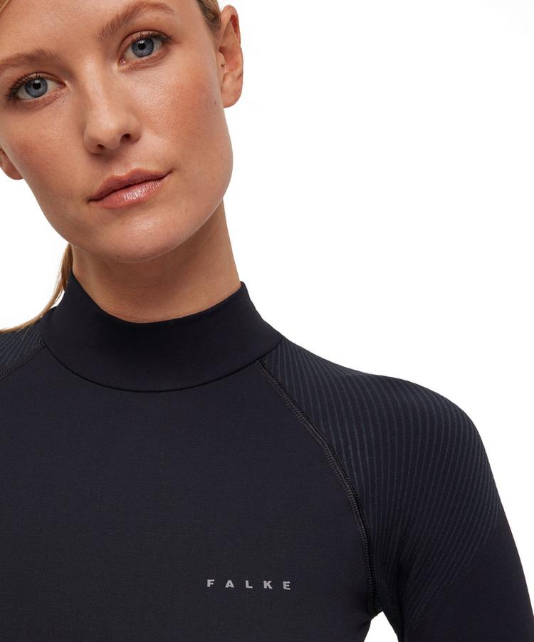 Falke Falke W Longsleeved Shirt Turtleneck w Funktionsshirt Damen - black (3000) - 3 | SportScheck