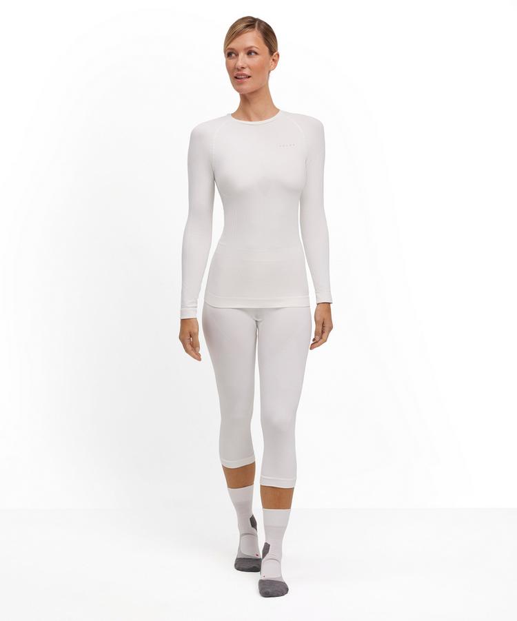 Falke Falke Warm Funktionsshirt Damen - white - 1 | SportScheck