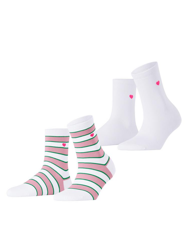 ESPRIT ESPRIT Block Stripe SO 2-Pack Socken Damen - off-white (2010) - 0 | SportScheck