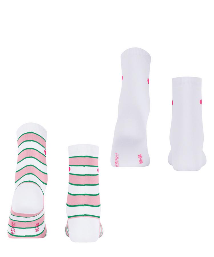 ESPRIT ESPRIT Block Stripe SO 2-Pack Socken Damen - off-white (2010) - 0 | SportScheck