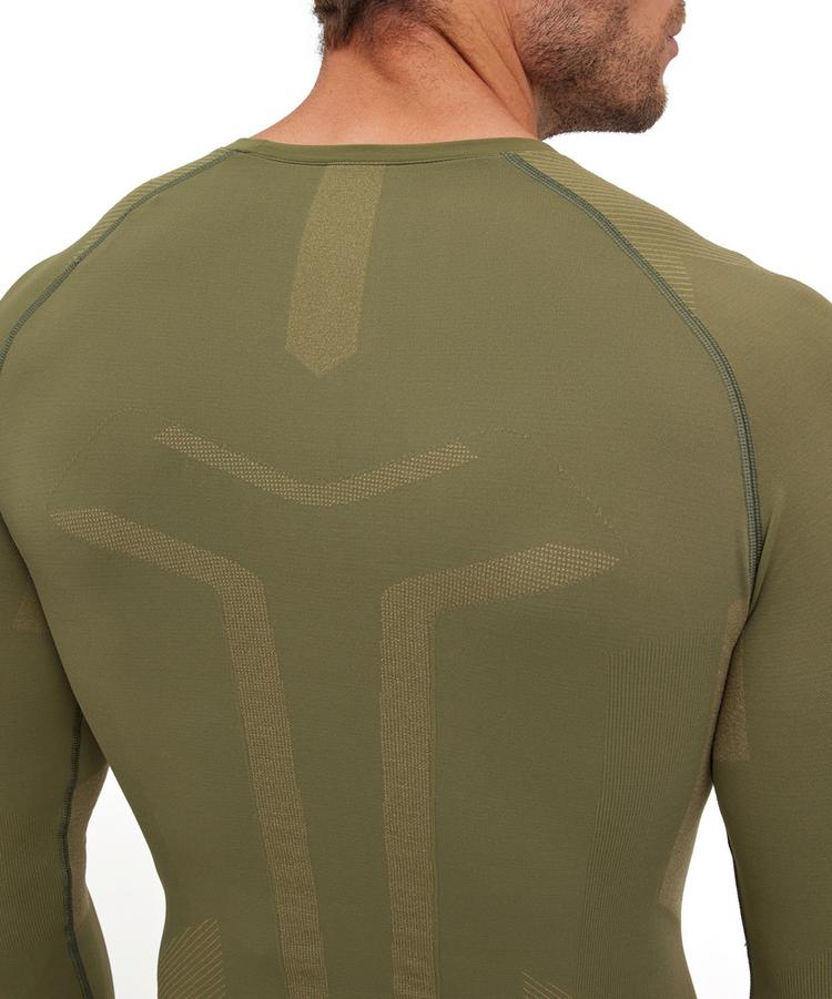 Falke Falke W Longsleeved Shirt m Funktionsshirt Herren - herb (7754) - 2 | SportScheck