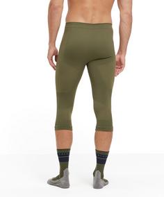 Rückansicht von Falke Tights Funktionsunterhose Herren herb (7754)