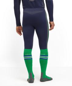 Rückansicht von Falke Maximum Warm 3/4-Tights Herren space blue (6116)