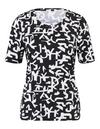 JOY sportswear LOTTA T-Shirt Damen - black/white print