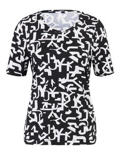 JOY sportswear LOTTA T-Shirt Damen black/white print