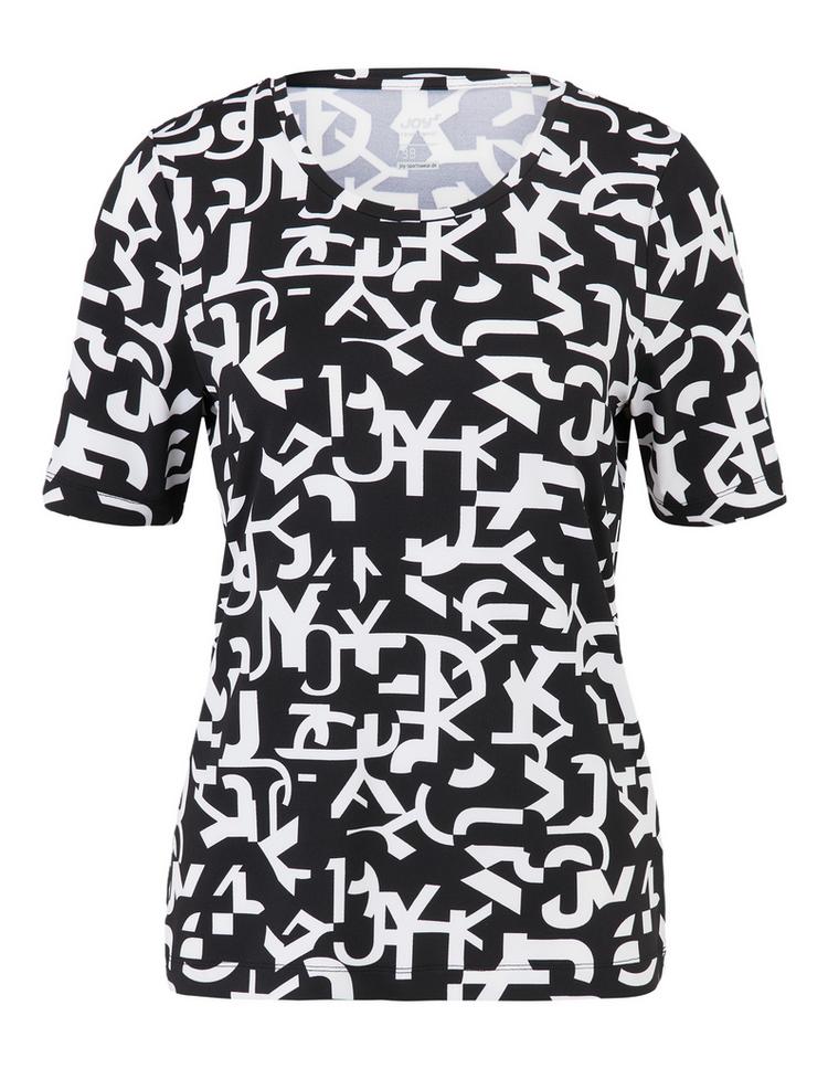 JOY sportswear JOY sportswear LOTTA T-Shirt Damen - black/white print - 0 | SportScheck