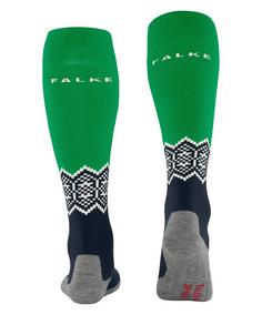 Rückansicht von Falke Skisocken Herren space blue (6116)