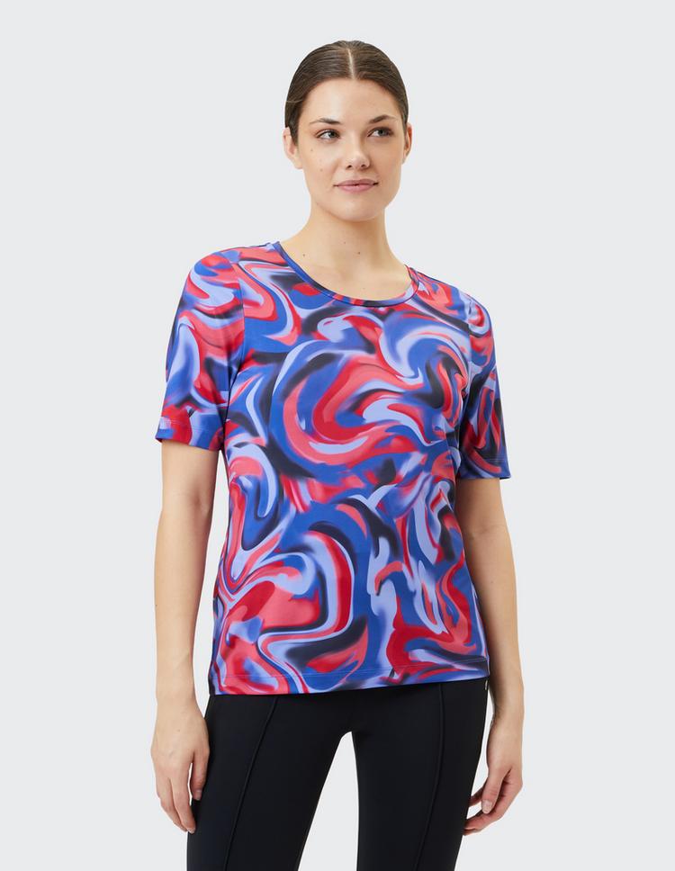 JOY sportswear JOY sportswear IRINA T-Shirt Damen - cashmere blue print - 0 | SportScheck