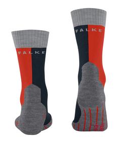 Rückansicht von Falke Socken Laufsocken Herren samba orange (8182)