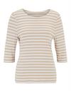JOY sportswear CARINA T-Shirt Damen - sand stripes