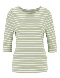 JOY sportswear CARINA T-Shirt Damen - salbei stripes