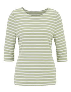 JOY sportswear CARINA T-Shirt Damen salbei stripes