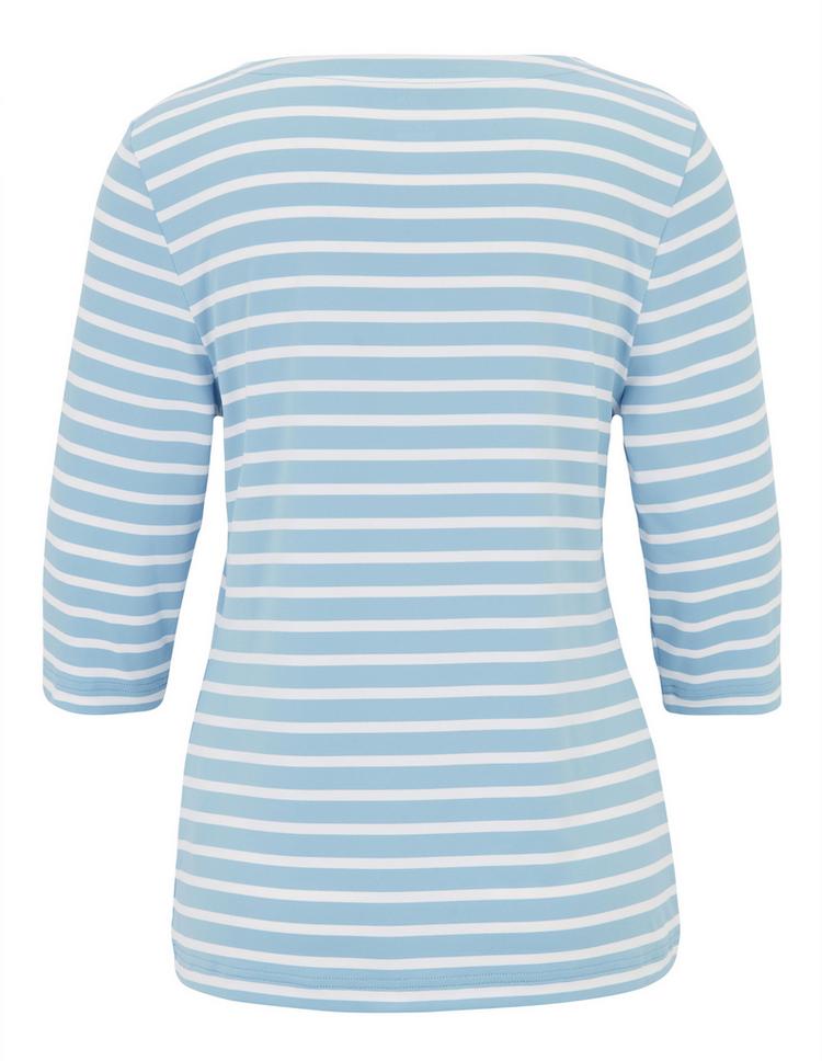 JOY sportswear JOY sportswear CARINA T-Shirt Damen - bleu stripes - 1 | SportScheck