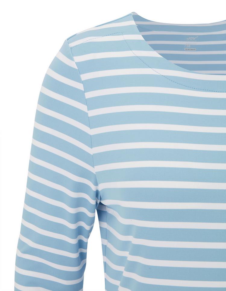 JOY sportswear JOY sportswear CARINA T-Shirt Damen - bleu stripes - 2 | SportScheck