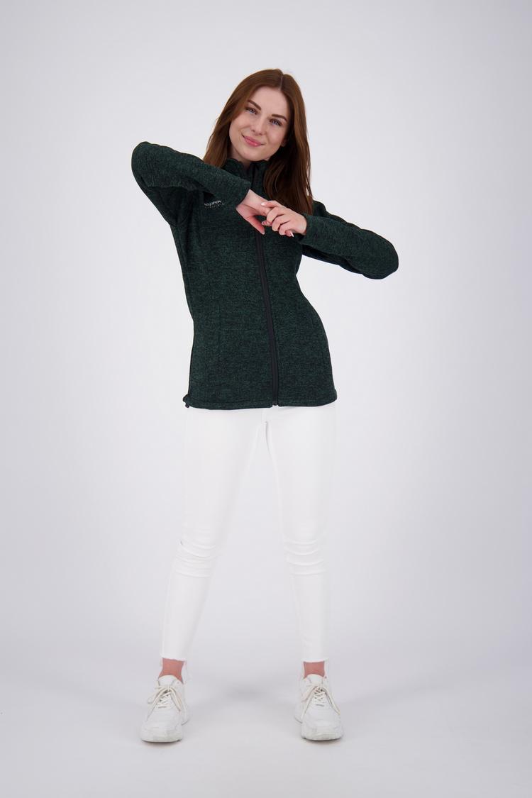 DEPROC active DEPROC active ELKFORD WOMEN Strickfleece Damen - forest - 1 | SportScheck