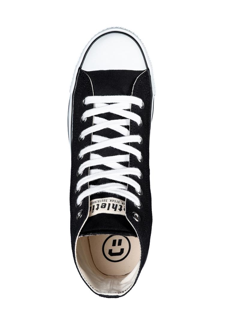 ethletic ethletic White Cap Hi Cut Sneaker - jet black - just white - 3 | SportScheck