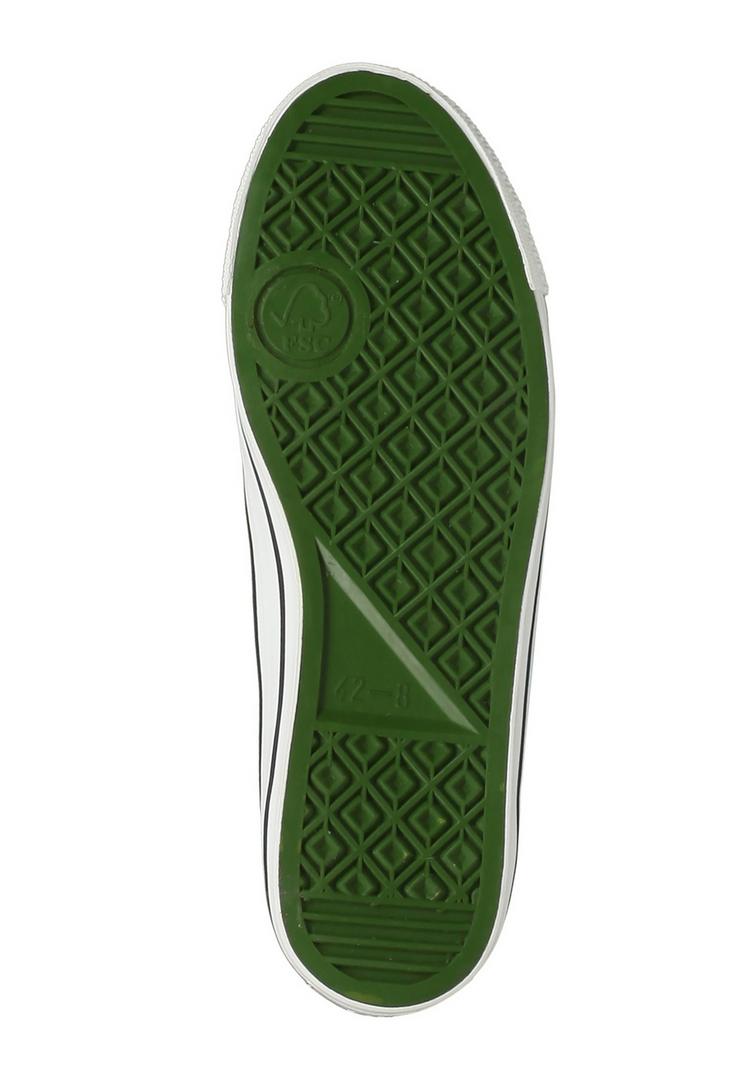 ethletic ethletic White Cap Hi Cut Sneaker - cranberry red just white - 4 | SportScheck