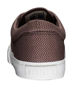 Rückansicht von ethletic Fair Sneaker Randall II Sneaker fishbone chocolate