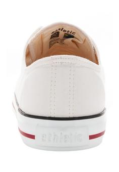 Rückansicht von ethletic Fair Trainer White Cap Lo Cut Sneaker just white just white