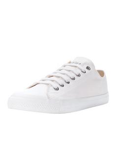 ethletic Fair Trainer White Cap Lo Cut Sneaker just white