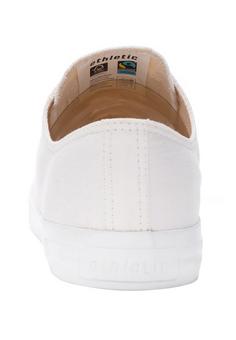 Rückansicht von ethletic Fair Trainer White Cap Lo Cut Sneaker just white