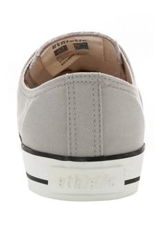 Rückansicht von ethletic Fair Trainer White Cap Lo Cut Sneaker urban grey just white