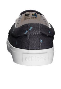 Rückansicht von ethletic Fair Deck Collection Sneaker snow leopard blue