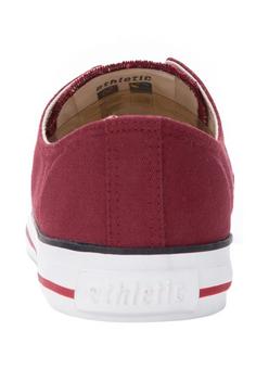 Rückansicht von ethletic Fair Trainer White Cap Lo Cut Sneaker true blood just white