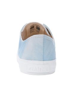 Rückansicht von ethletic Fair Trainer White Cap Lo Cut Sneaker summer sky just white