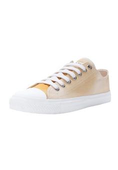 ethletic Fair Trainer White Cap Lo Cut Sneaker golden shine just white