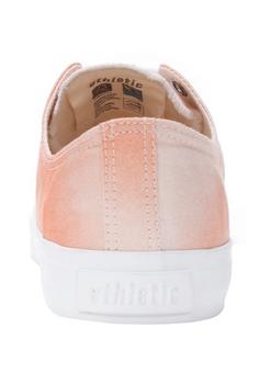 Rückansicht von ethletic Fair Trainer White Cap Lo Cut Sneaker little blush just white