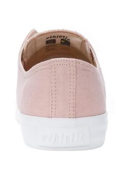 Rückansicht von ethletic Fair Trainer White Cap Lo Cut Sneaker sea shell just white