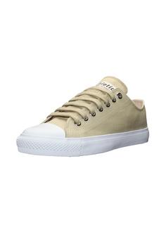 ethletic Fair Trainer White Cap Lo Cut Sneaker sage velvet  just white