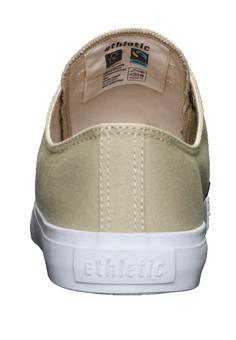 Rückansicht von ethletic Fair Trainer White Cap Lo Cut Sneaker sage velvet  just white