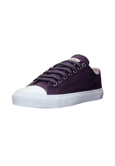 ethletic Fair Trainer White Cap Lo Cut Sneaker grape velvet just white