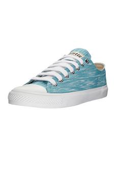 ethletic Fair Trainer White Cap Lo Cut Sneaker aqua melange just white