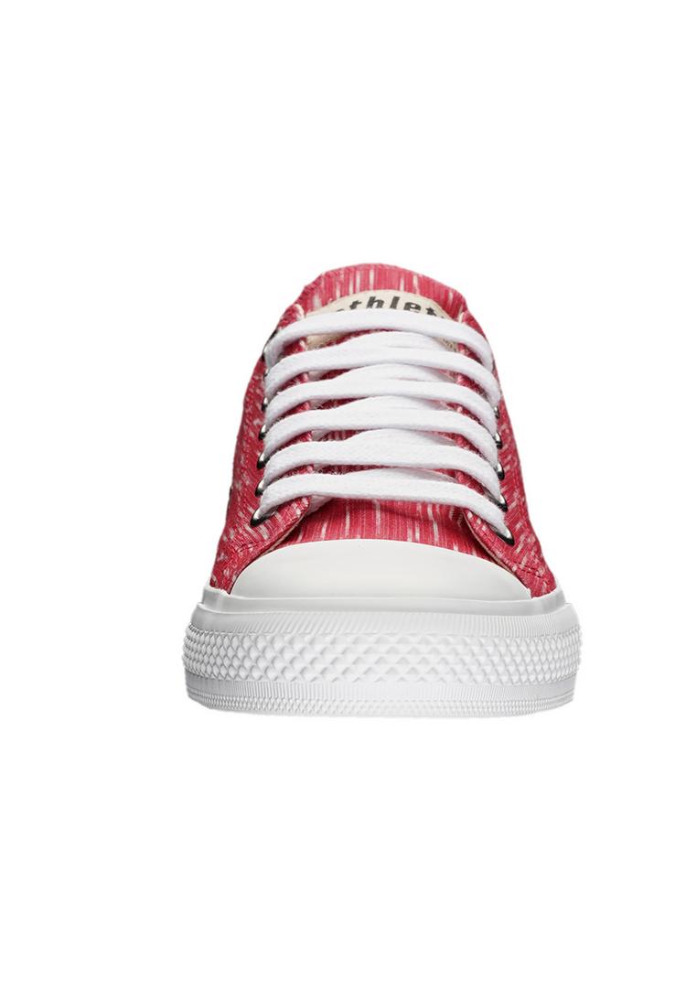 ethletic ethletic Trainer White Cap Lo Cut Sneaker - red melange  just white - 2 | SportScheck