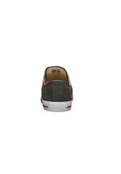 Rückansicht von ethletic Fair Trainer White Cap Lo Cut Sneaker Donkey Grey-Just White