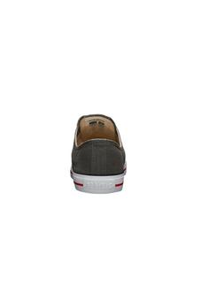 Rückansicht von ethletic Fair Trainer White Cap Lo Cut Sneaker Donkey Grey | Just White