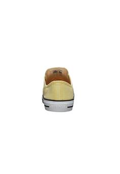 Rückansicht von ethletic Fair Trainer White Cap Lo Cut Sneaker Watersign Yellow | Just White