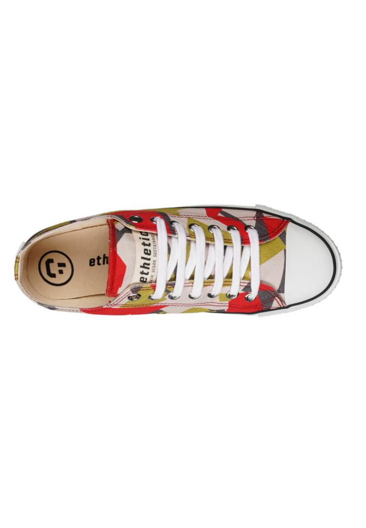 ethletic ethletic Trainer White Cap Lo Cut Sneaker - Camou Red-Just White - 3 | SportScheck