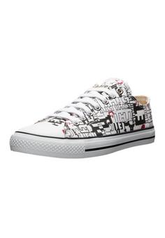 ethletic Fair Trainer White Cap Lo Cut Sneaker Letters White-Just White